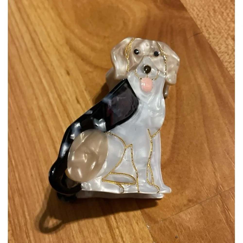 Beagle -shaped hair‎ claw clip